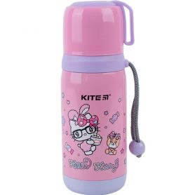 Термос 350мл Hello Kitty розовый металлический Kite