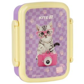 Ланчбокс 15х12х4,7см 420мл з роздільником Studio Pets Kite