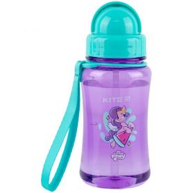 Пляшечка для води 350 мл з трубочкою My Little Pony Kite