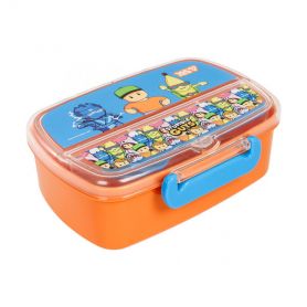 Ланчбокс 18х13х6см 750мл з ложкою і виделкою Stumble Guys Yes