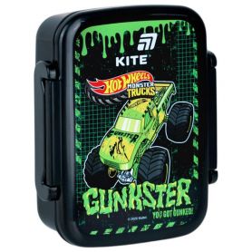 Ланчбокс 15х12х4,9см 420мл с разделителем Track Hot Wheels Kite