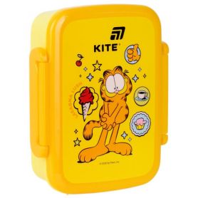 Ланчбокс 15х12х4,9см 420мл с разделителем Garfield Kite
