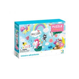 Пазл DODO 0300 ел Пригоди єдиноріжків 27×20 см