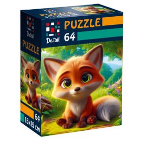 Пазл De.tail 0064 ел Допитливе лисеня