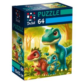 Пазл De.tail 0064 ел Доісторичні друзі