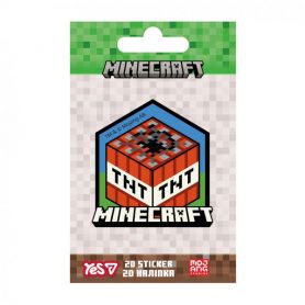 Наліпка 2D Yes Minecraft TNT