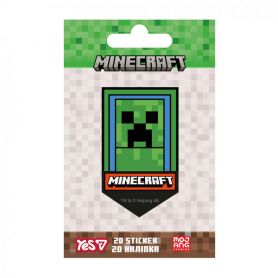 Наліпка 2D Yes Minecraft Boom