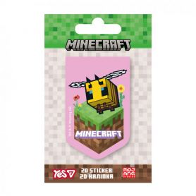 Наліпка 2D Yes Minecraft Spring Bee