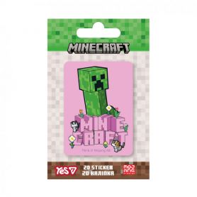 Наклейка 2D YesMinecraft.Spring Creeper