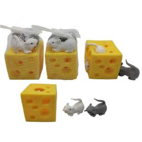 Іграшка-антистрес "Дві мишки в сирі"