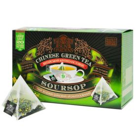 Чай Sun Gardens 3грх20пак.пирамидки зеленый с саусепом