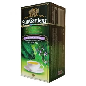 Чай Sun Gardens 1,7грх25пак. зелений+мікс трав Садова меліса