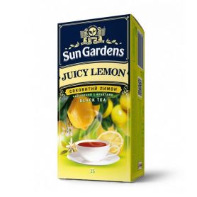 Чай Sun Gardens 1,5грх25пак. Соковитий лимон