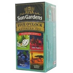 Чай Sun Gardens 1,7грх25пак. асотрі чаів Five O'clock Чай Sun Gardens 1,7грх25пак. асотрі чаів Five O'clock