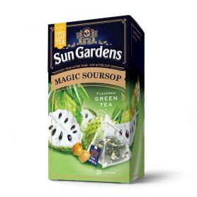 Чай Sun Gardens 1,6грх20пак. пірамідки зелений Magic Soursop