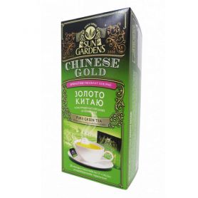 Чай Sun Gardens 1,5грх25пак. зеленый Золото Китая