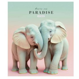 Зошит 48арк. Школярик лін. УФлак №3256 Love in paradise