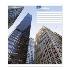 Зошит 96арк. Бріск офс/кл. №2458 Мегаполiс