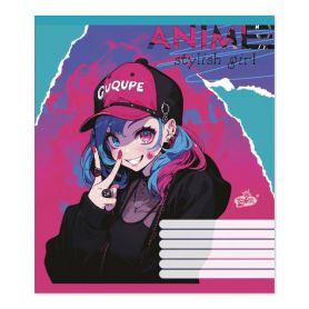 Зошит 24арк. Бріск офс/кл. №2436 Аніме