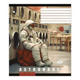 Зошит 48арк. Бріск офс/кл. №2444 Астронавт