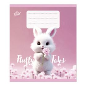 Зошит 12арк. Бріск офс/лін. №2463 Милі пухнастики