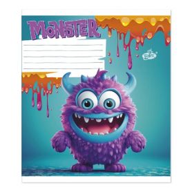 Зошит 12арк. Бріск офс/лін. №2464 Монстрики