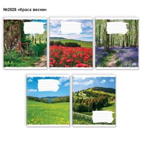Зошит 18арк. Бріск офс/кл. №2525 Краса весни