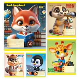 Зошит 12арк. Тетрада WiLL офс/лін. №62102 Back to school