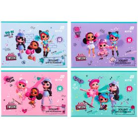 Альбом для рисования 12л 100г гибр.лак+УФлак LO Kite