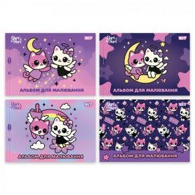 Альбом для рисования 12л 100г мелованый картон Magical Friendship Yes