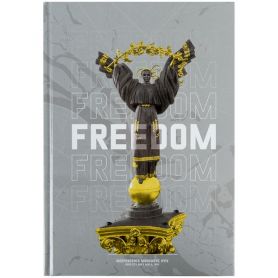 Книга канцелярська 96арк офс/кл. тв.палітурка Freedom Axent