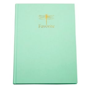 Книга канцелярська 96арк офс/кл. тв.палітурка Favourite pastel м'ятна, кремовий папір Buromax