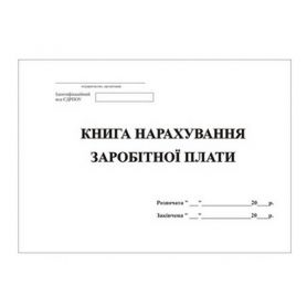 Книга обліку заробітної плати 96арк газетка St-t