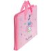 Портфель пластиковий А-4 01від. на блискавці, тканеві ручки My Melody Kite