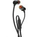 Навушники JBL T110 дротові вкладиші чорні