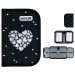Пенал Kite 1 відділення, 2 розворота, без наповнення Black&Silver 20х14х3,9см