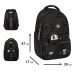 Рюкзак YES TS-50L Black Cat 2 відділення, ортопедична спинка, 7 кишень Рюкзак YES TS-50L Black Cat 2 відділення, ортопедична спинка, 7 кишень