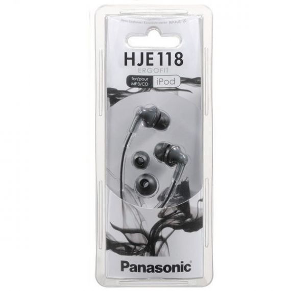 Навушники PANASONIC RP-HJE118GU-К вакуумні