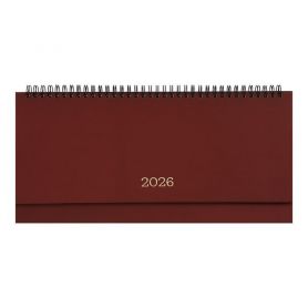 Планінг датований Buromax 2026 Monochrome бордо