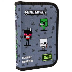 Пенал 1Вересня 1відділення, без наповнення, 2разворота, Minecraft Reality