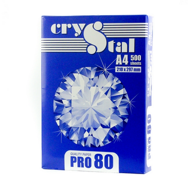 Папір А-4 500арк Crystal PRO 80 *С 0210178 купити в Україні